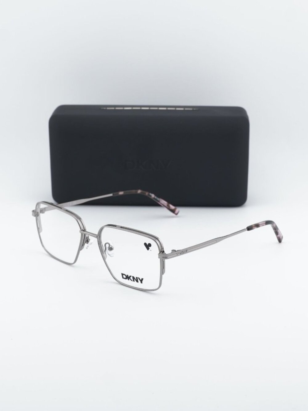 DKNY DK1036 N 070 Square Eyeglasses 53mm - Gunmetal